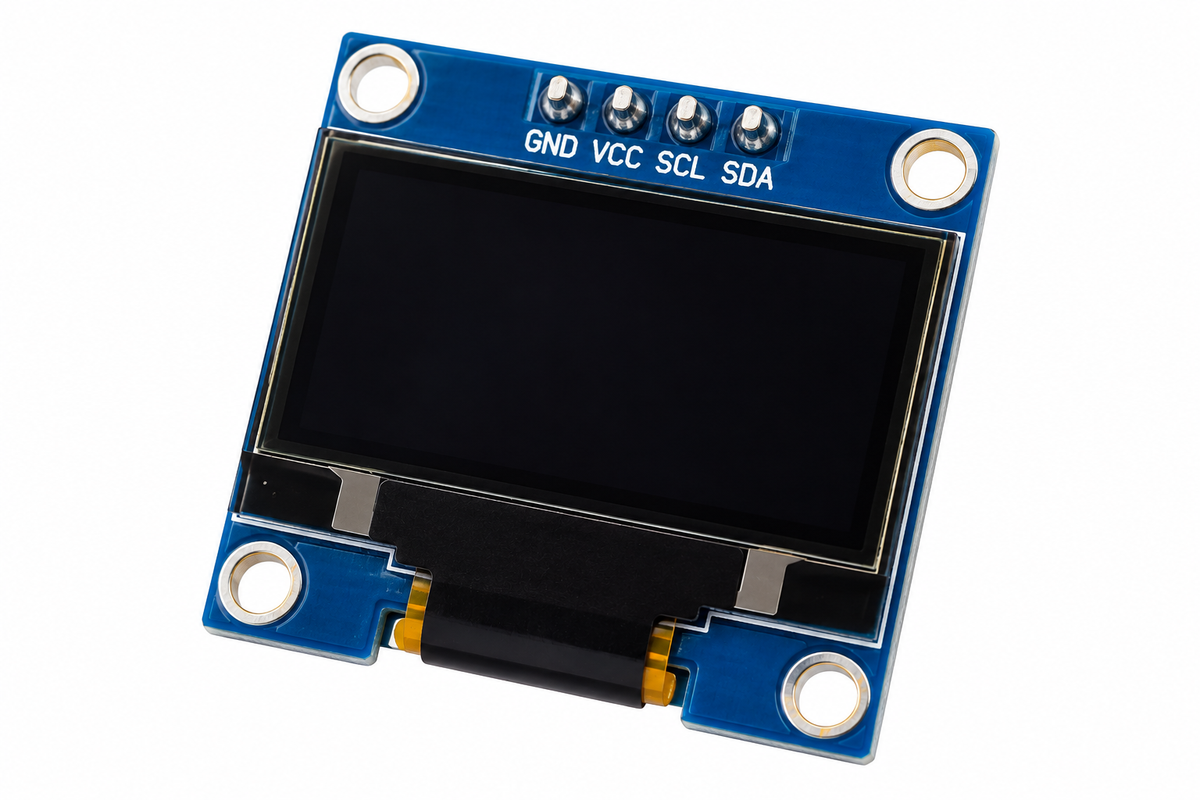0.96 Inch OLED Display Module 128x64 I2C 4-Pin Blue