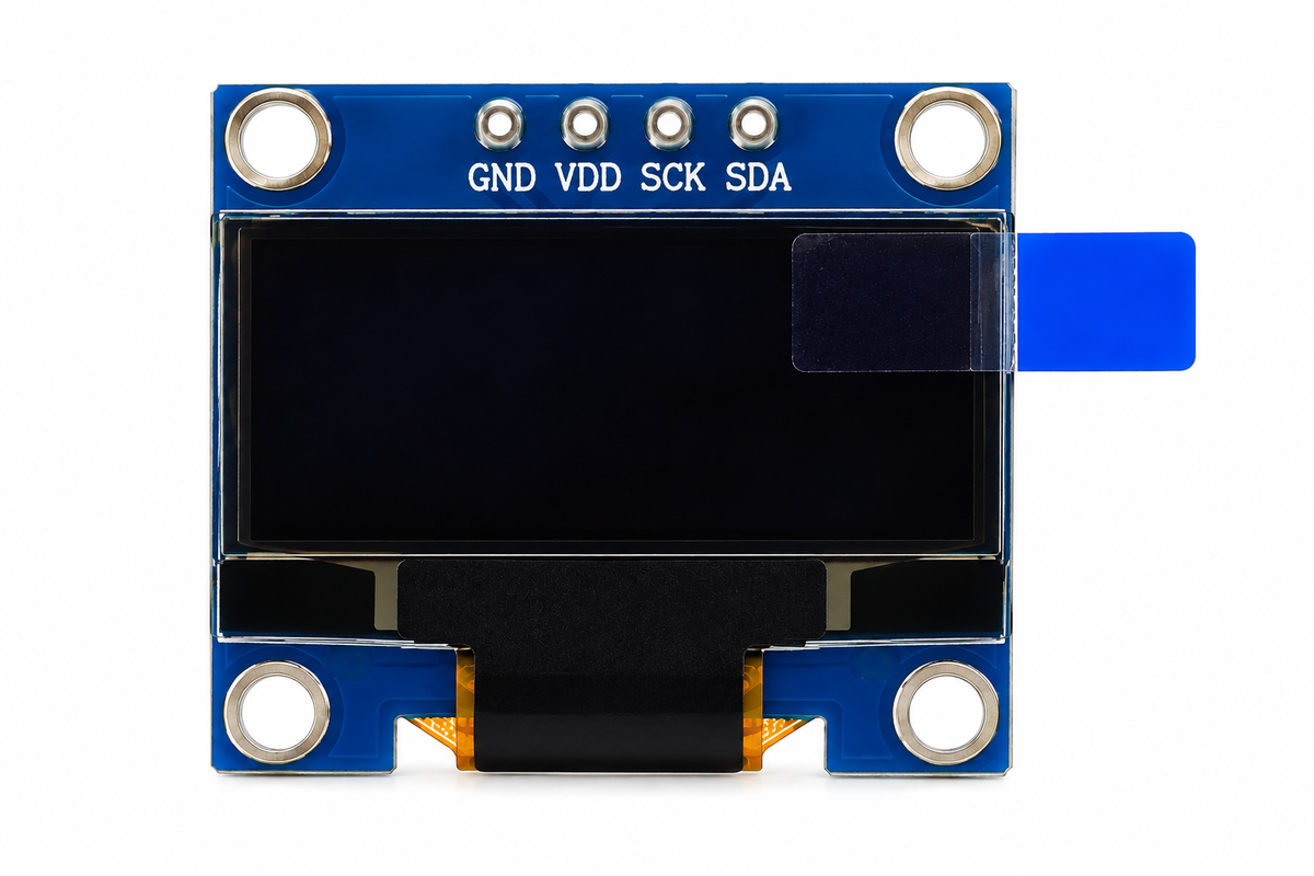 0.96 Inch OLED Display Module 128x64 I2C 4-Pin Blue