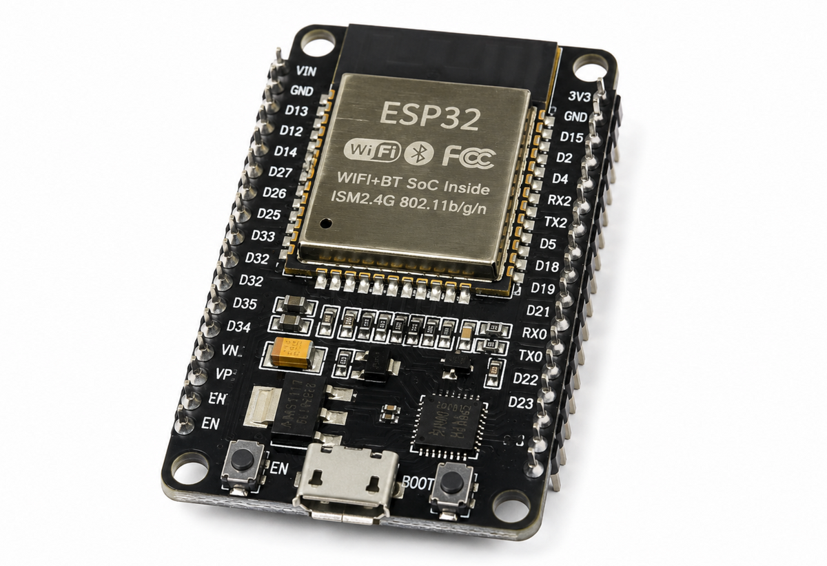 ESP32 NodeMCU 30-Pin Board – Dual-Core Wi-Fi & Bluetooth (CP2102)
