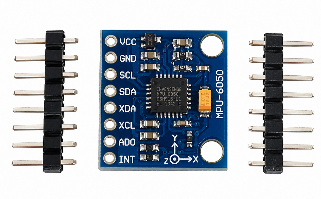 MPU-6050 3-Axis Accelerometer + Gyroscope Module (Premium Quality)
