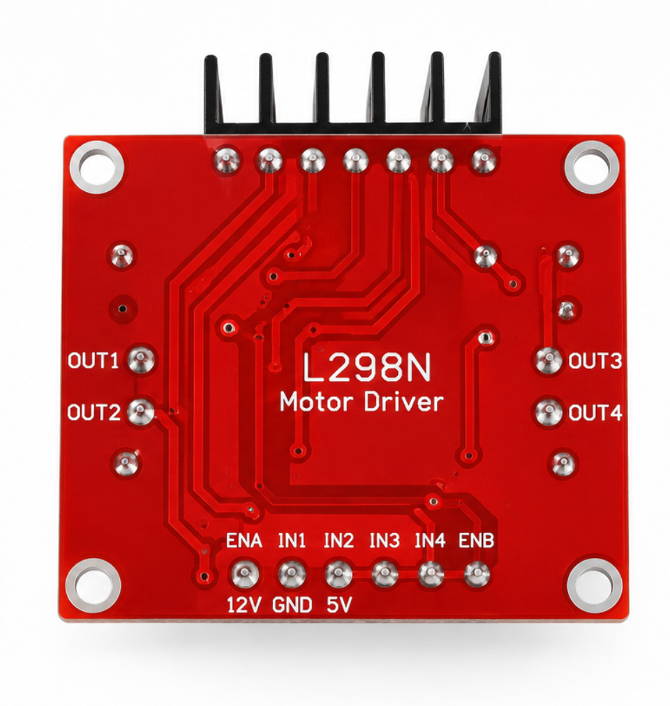 L298N Dual Motor Driver Module for Arduino (2-Channel)